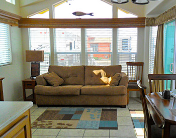 Inside of the Beach Cottages